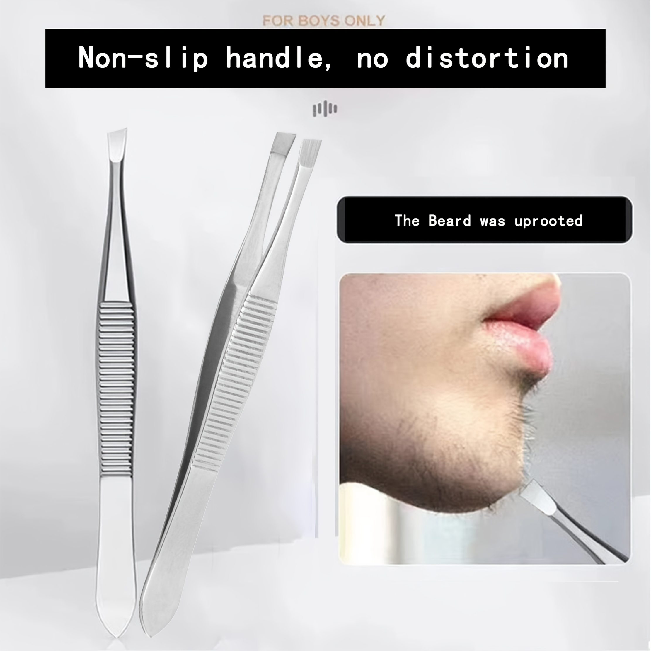 Men'S Grooming Tips - Professional Precision Eyebrow Tweezers for Men