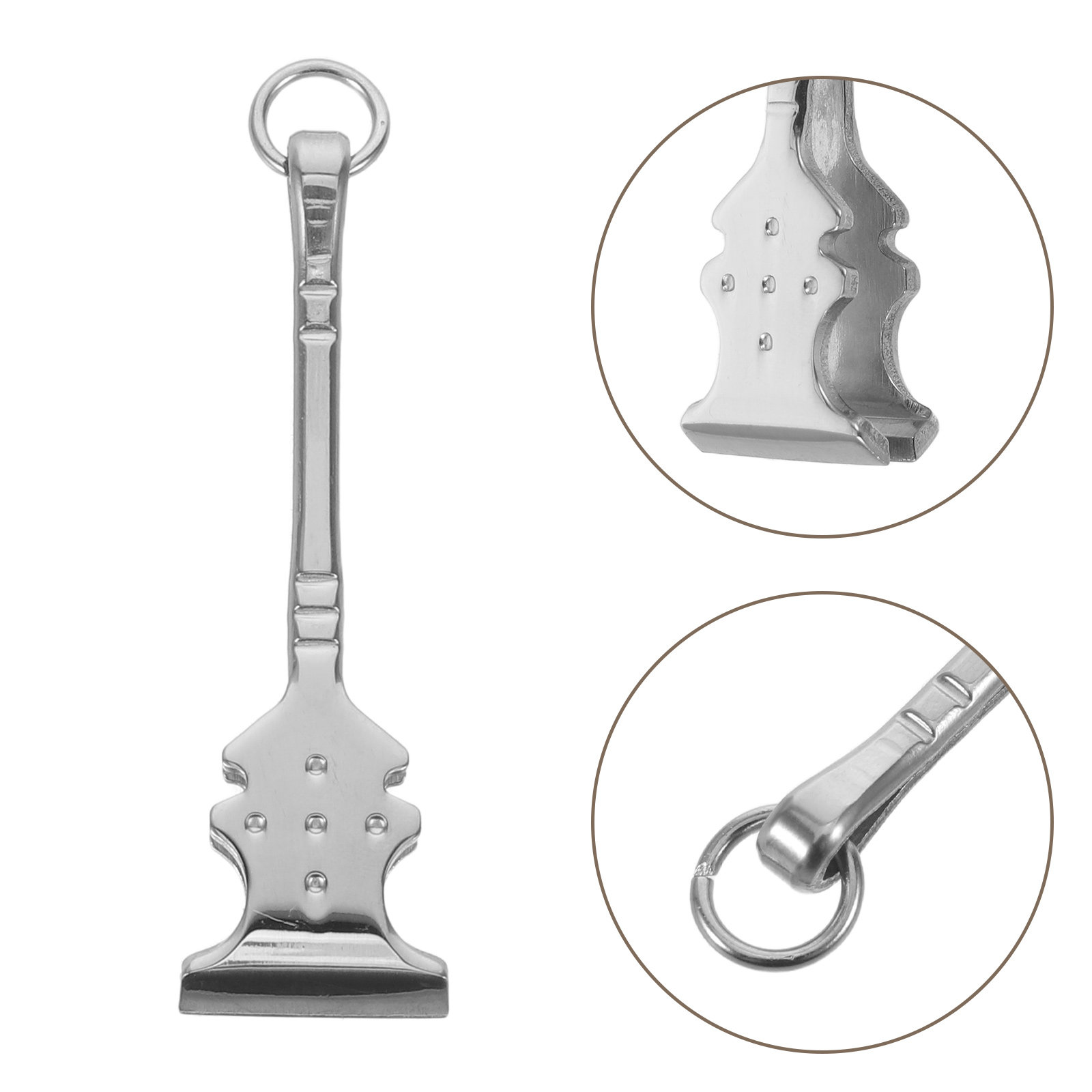 Men'S Grooming Tips - Guitar Shaped Stainless Steel Beard Tweezers
