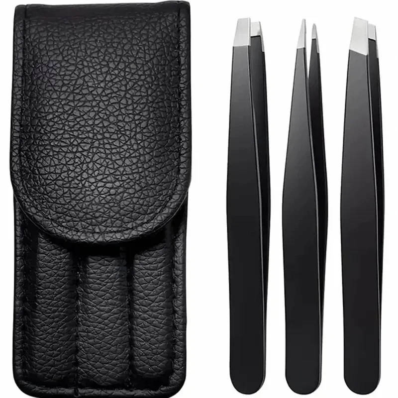Men'S Grooming Tips - Stainless Steel Eyebrow Tweezers Set, Precision