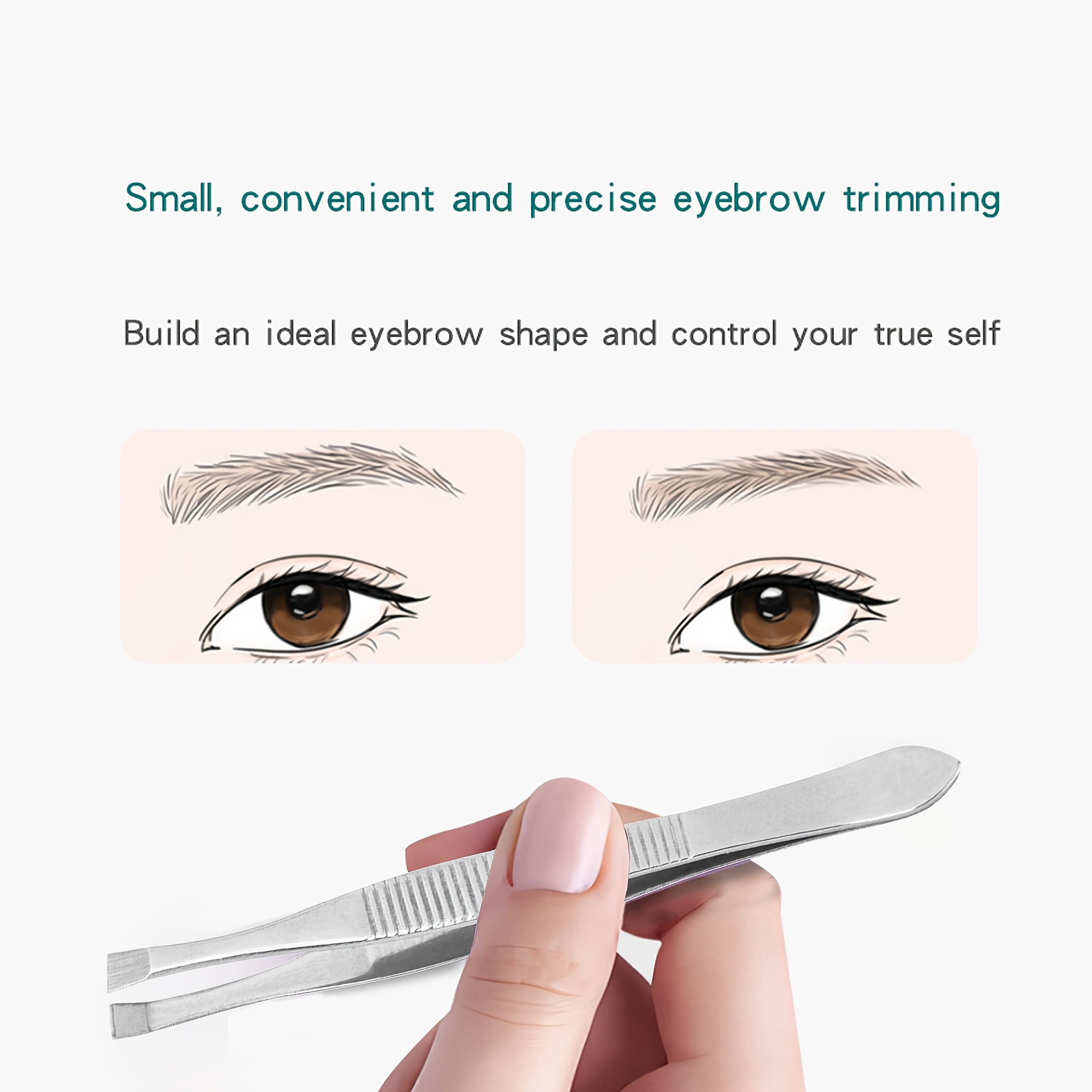 Men'S Grooming Tips - Professional Precision Eyebrow Tweezers for Men