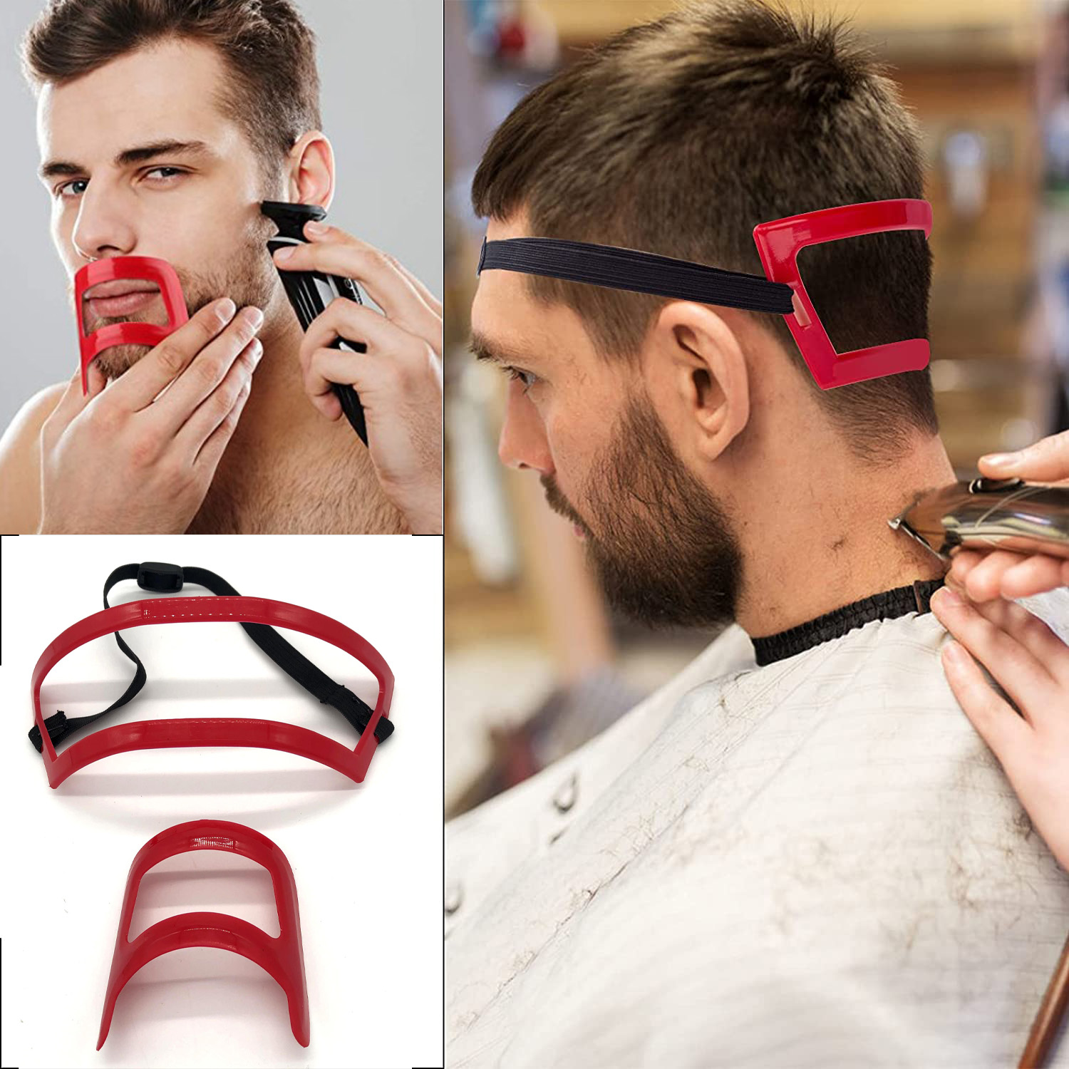 2/4Pcs Men's Beard Combs Hair  - Men'S Grooming Salon 评论和价格