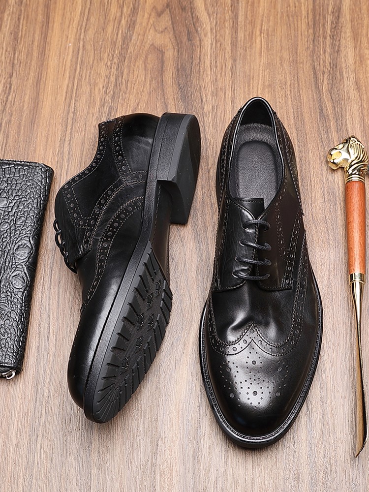 British Style Men Handmade Cow - Men'S Grooming Tips 评论和价格