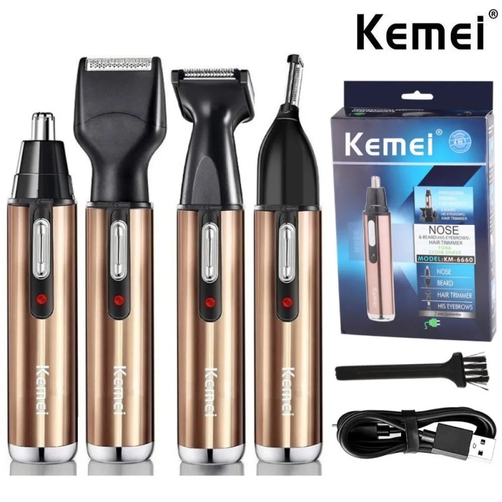 Kemei All In One Rechargeable  - Mens Grooming Box 评论和价格