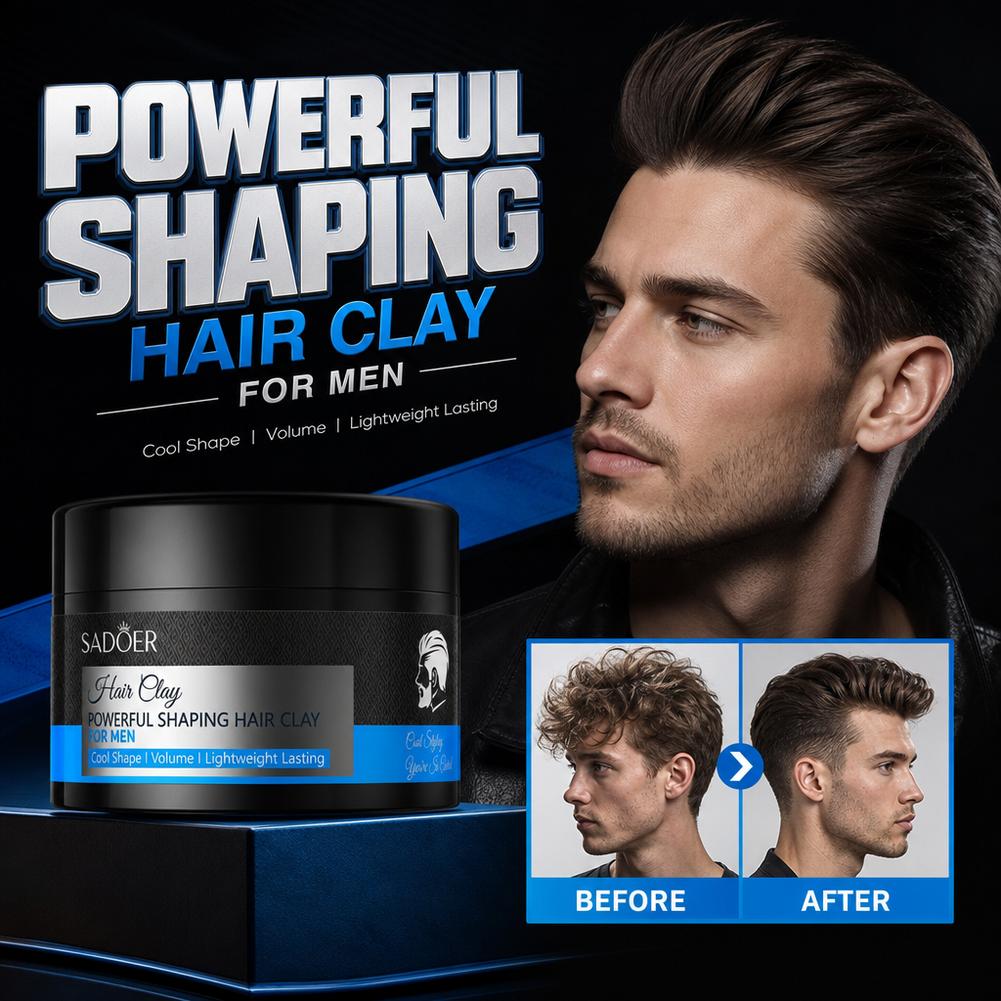 Matte Hair Styling Clay Strong - Men'S Grooming Salon 评论和价格