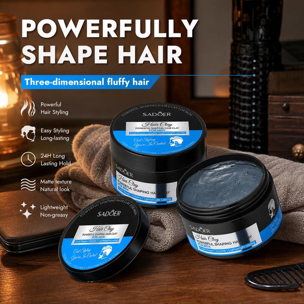 Matte Hair Styling Clay Strong - Men'S Grooming Salon 评论和价格
