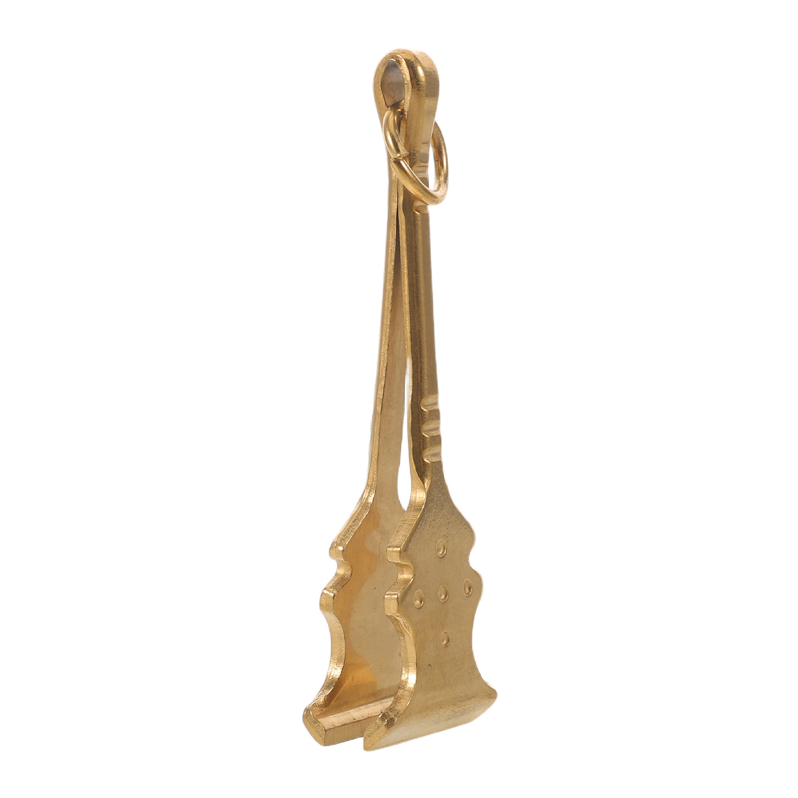 Wide Tip Gold Guitar Shaped St - Men'S Grooming Tips 评论和价格