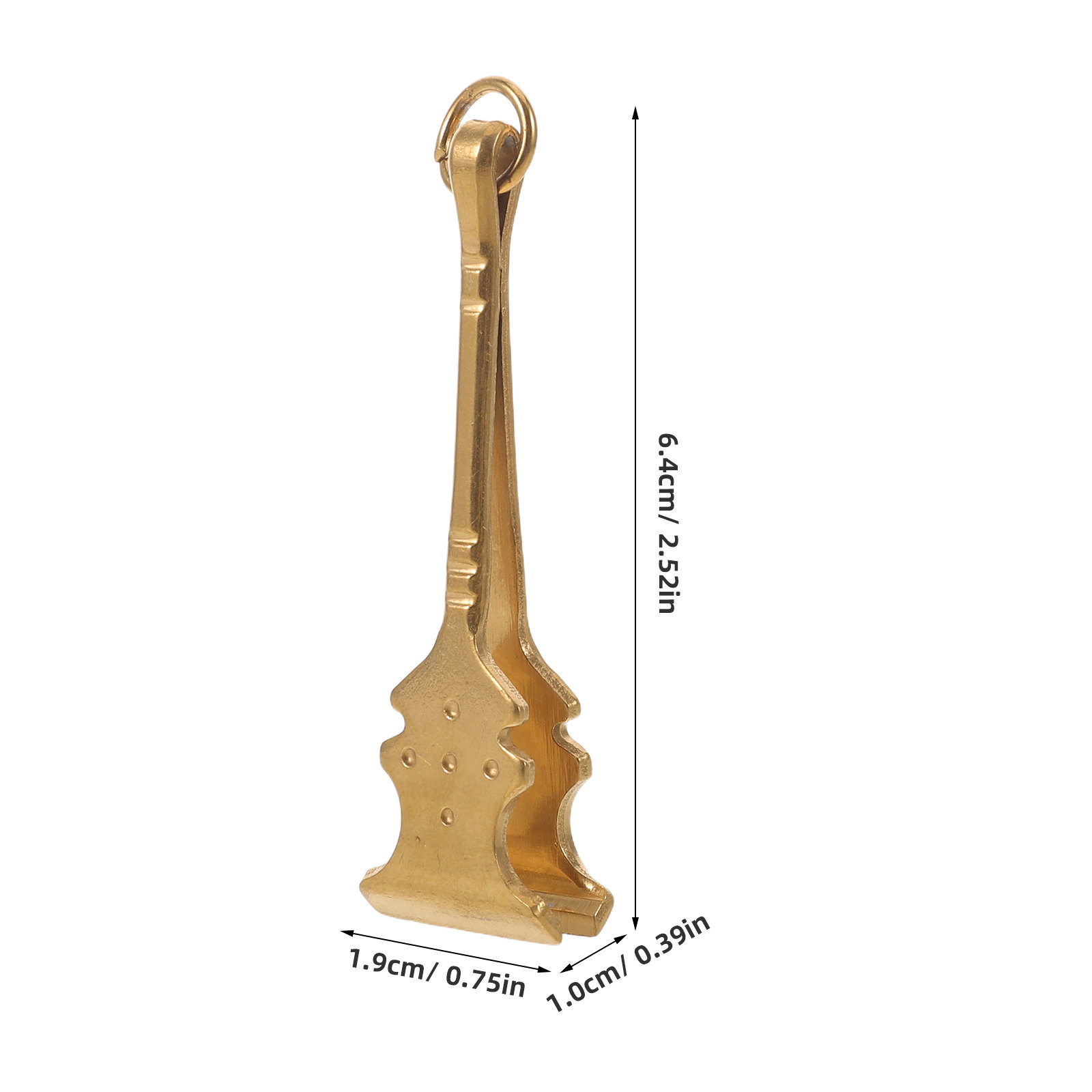 Wide Tip Gold Guitar Shaped St - Men'S Grooming Tips 评论和价格