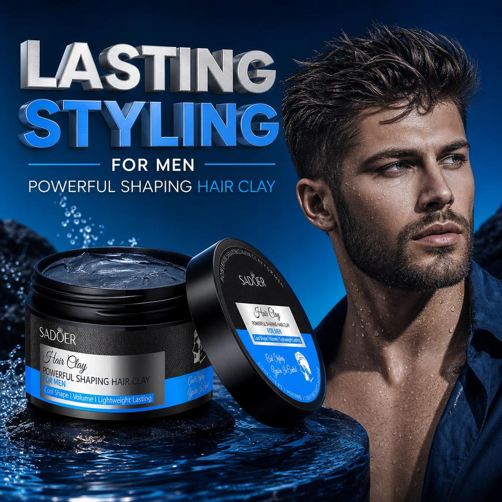 Men's Hair Styling Clay Strong - Men'S Grooming Salon 评论和价格
