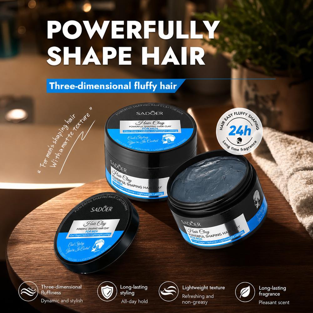 Men's Hair Styling Clay Strong - Men'S Grooming Salon 评论和价格