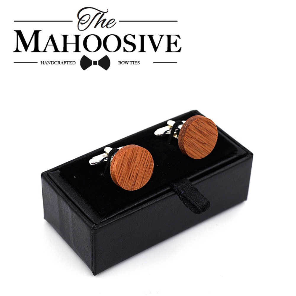 MAHOOSIVE Wooden Cufflinks Wed - Mens Grooming Box 评论和价格