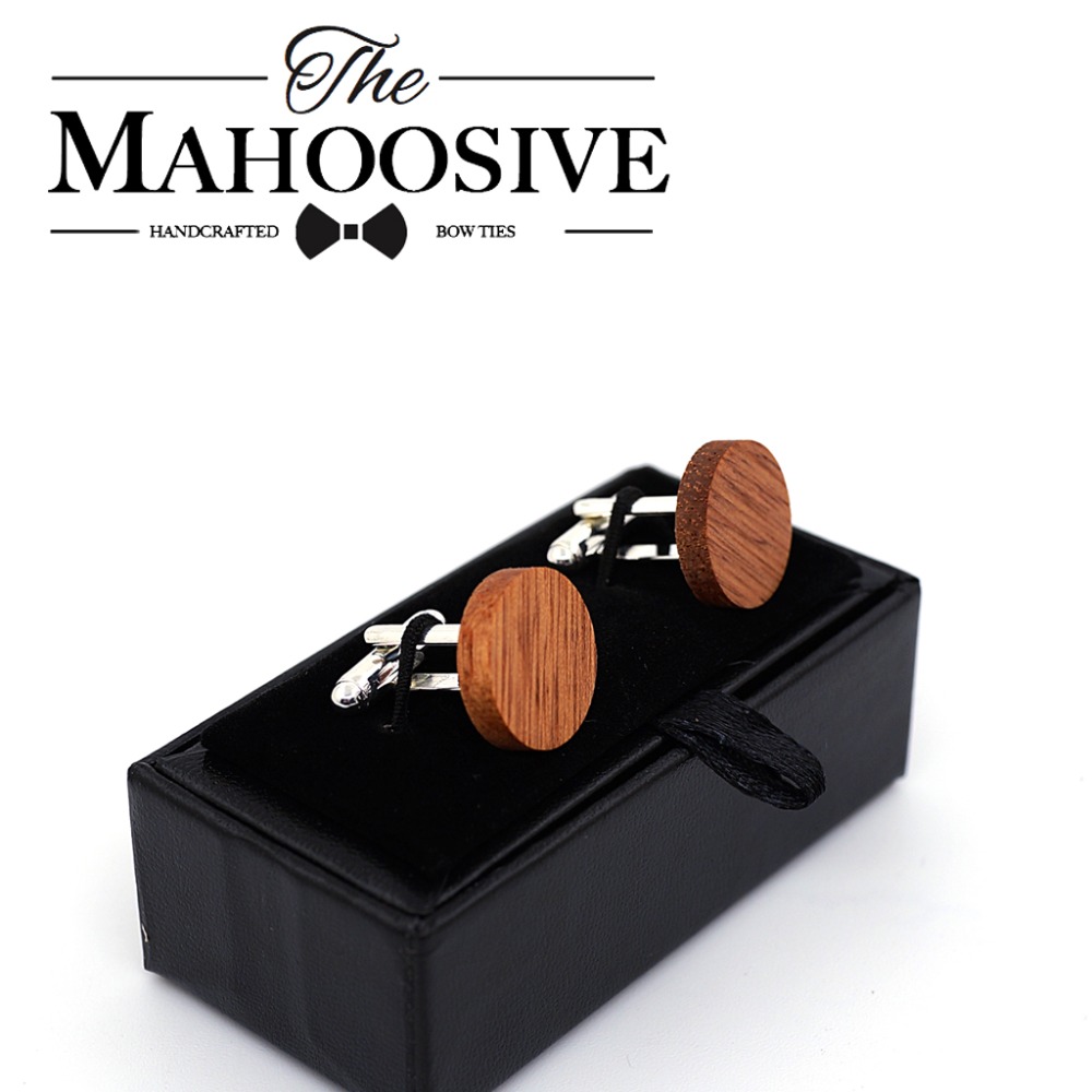 MAHOOSIVE Wooden Cufflinks Wed - Mens Grooming Box 评论和价格