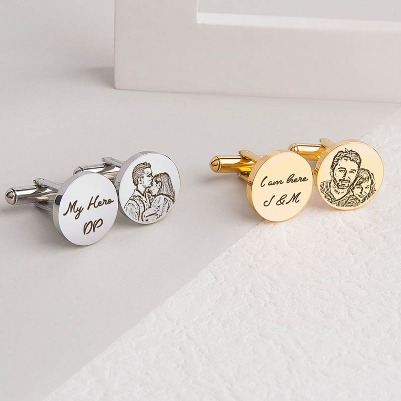 Personalized Cuflinks for Wedd - Men'S Grooming For Engagement 评论和价格