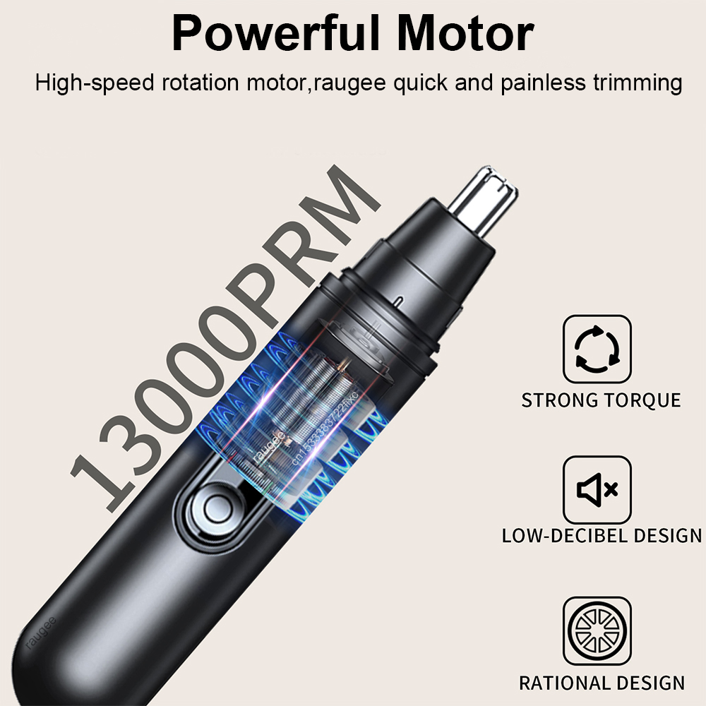 Mini Nose Hair Trimmer Recharg - Men'S Grooming Salon 评论和价格
