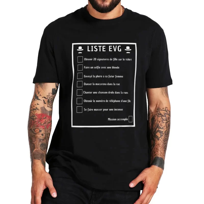 Liste EVG Bachelor Party T Shi - Men'S Grooming Checklist 评论和价格