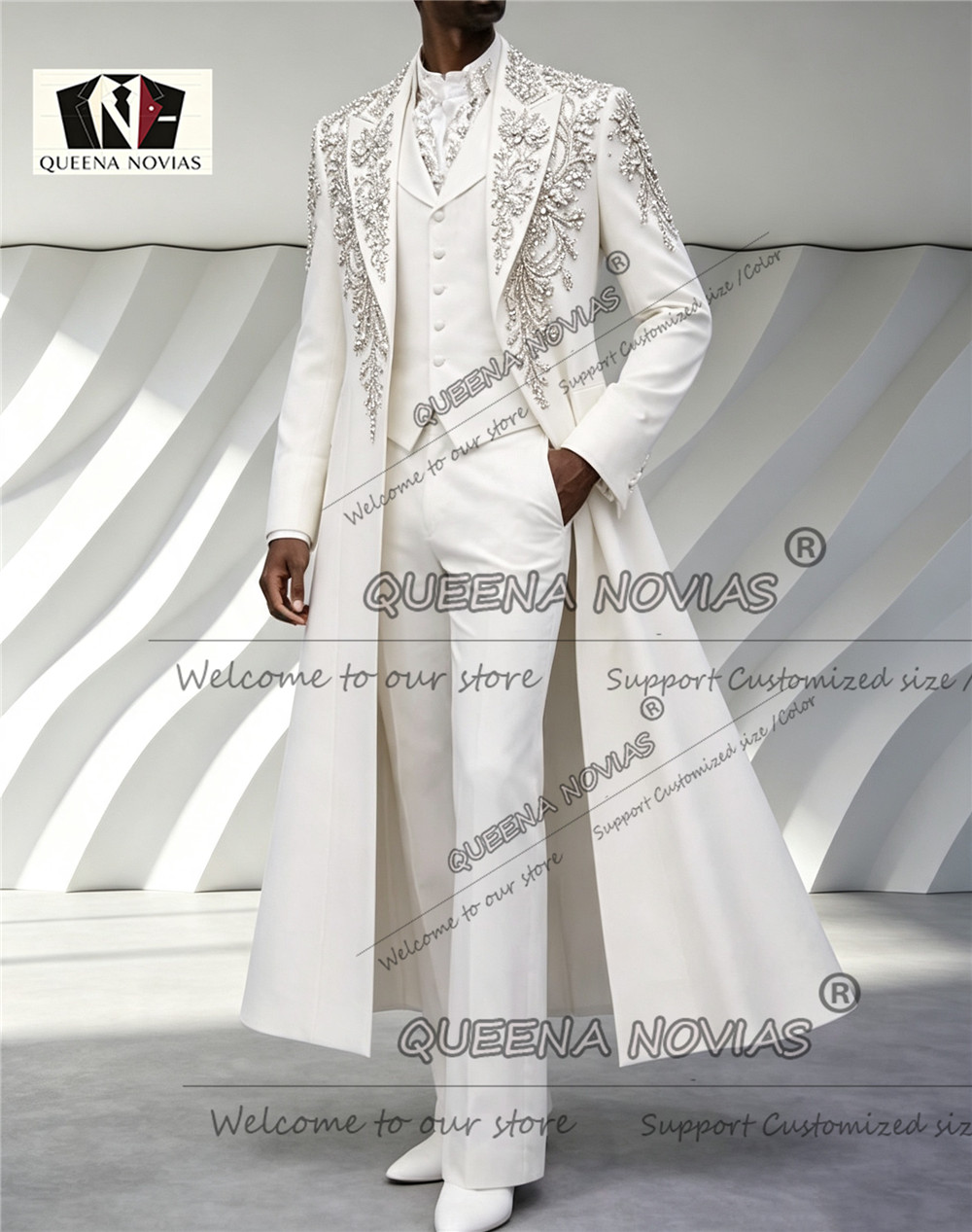 Luxury Men's Suit For Wedding  - Mens Grooming Kit Luxury 评论和价格