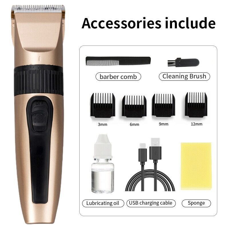 Professional Cordless Hair Cli - Men'S Grooming Salon 评论和价格