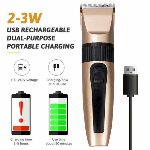 Professional Cordless Hair Cli - Men'S Grooming Salon 评论和价格