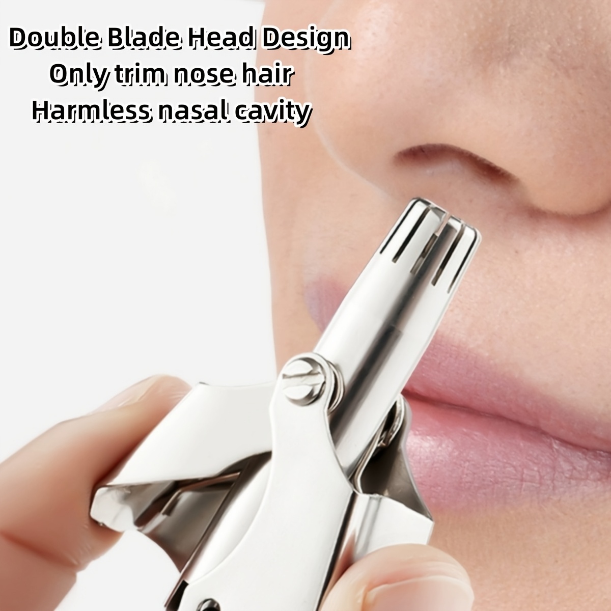 Stainless Steel Manual Nose Ha - Men'S Grooming Tips 评论和价格