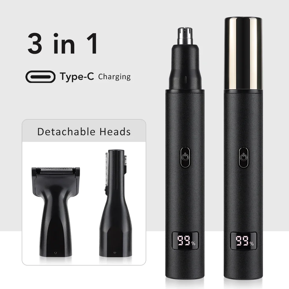 Nose Hair Trimmer for Men 3 in - Mens Grooming Box 评论和价格