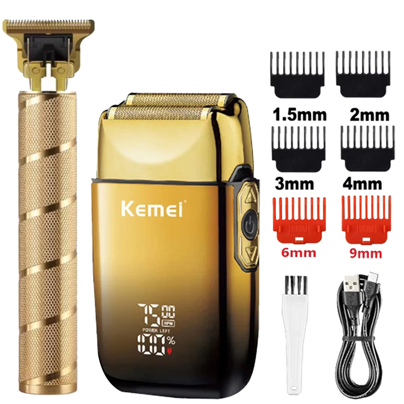 Kemei KM-TX10 T9 Hair Trimmer  - Mens Grooming Box 评论和价格