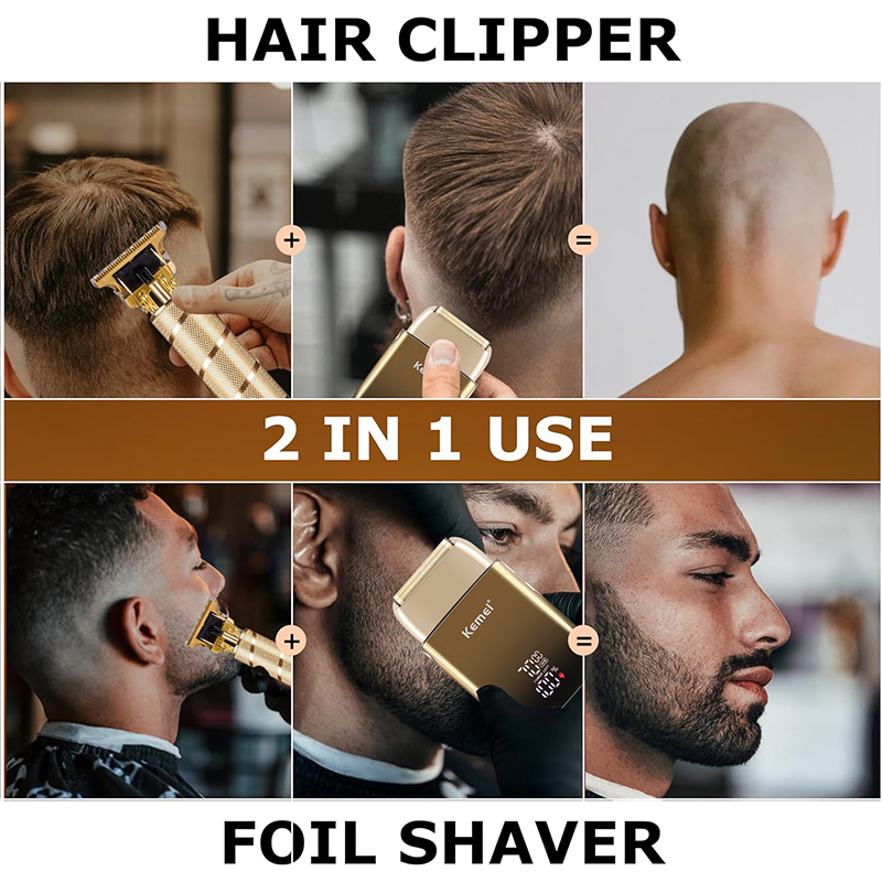 Kemei KM-TX10 T9 Hair Trimmer  - Mens Grooming Box 评论和价格
