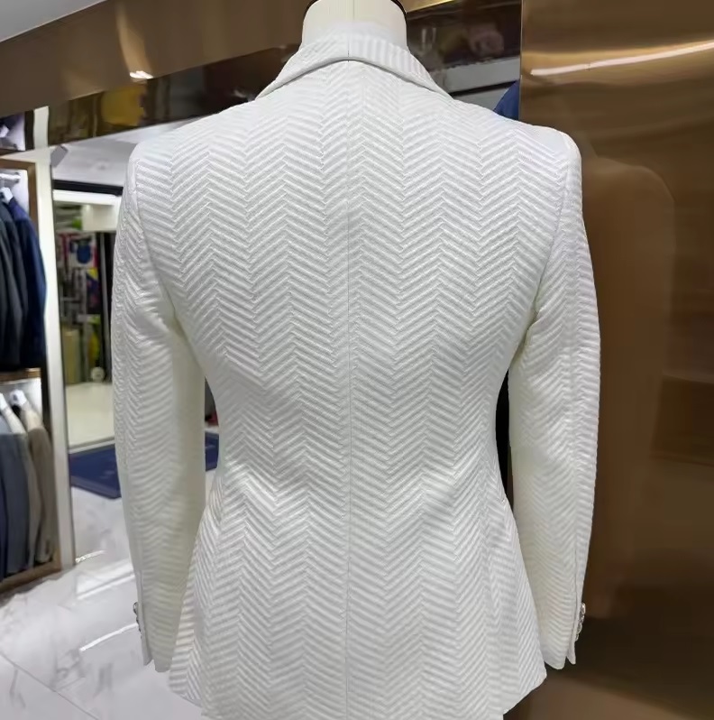 Men's Suits 3 Pieces Cotton He - Men'S Grooming For Engagement 评论和价格