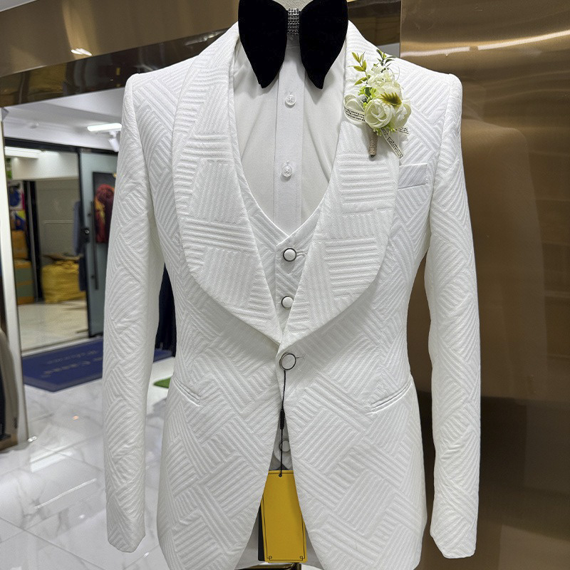 Full Men Suit Set Wedding Groo - Mens Grooming Kit Luxury 评论和价格